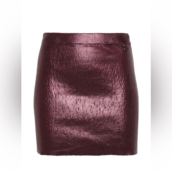 Diesel foiled miniskirt - Picture 5 of 7
